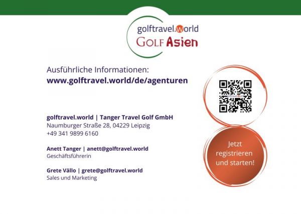 Postkarte Golf travel Business Seite 2 verkleinert2