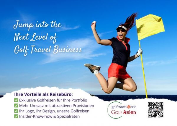Postkarte Golf travel Business verkleinert2