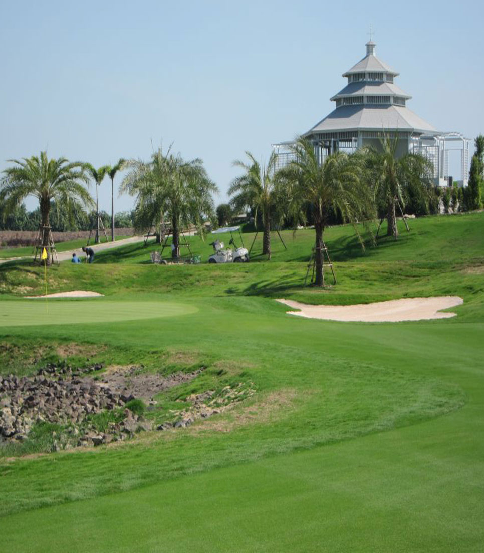 Thailand Golfplatz QU Royal Gems Golf & Sports Bangkok 1