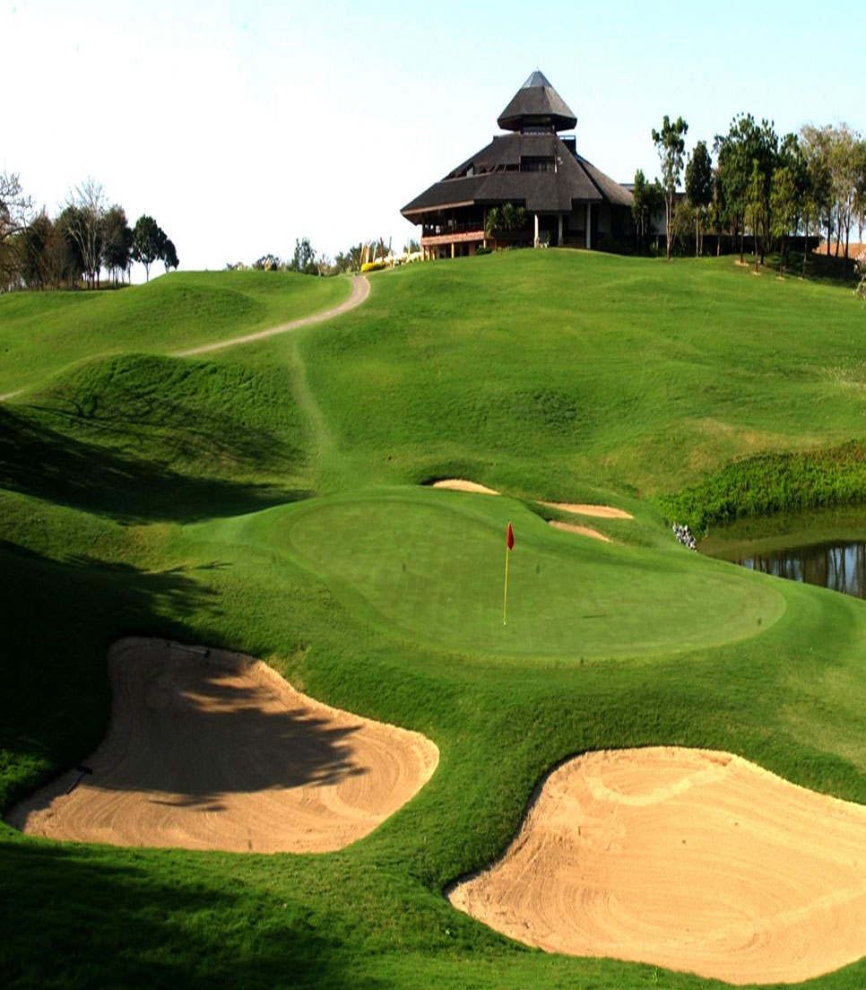 Thailand Golfplatz QU Santiburi Chiang Rai CC