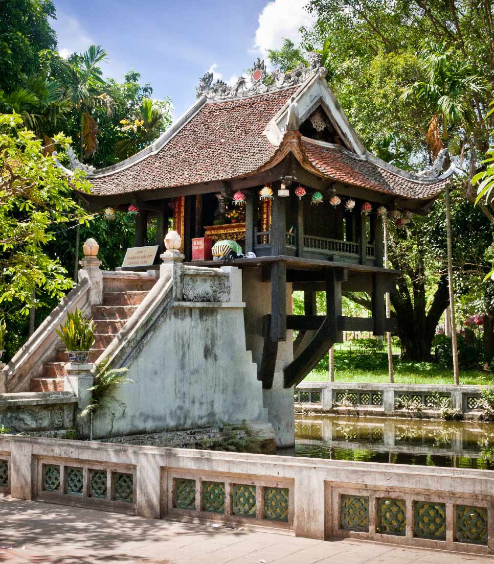 Vietnam Hanoi - One Pillar Pagoda