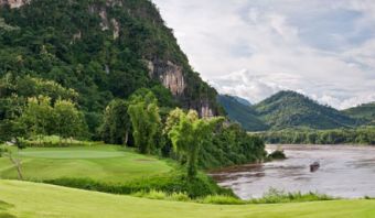Laos golf luang prabang