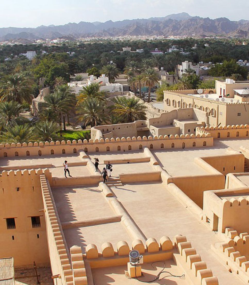 Oman Nizwa Stadtmauer