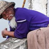 Mandalay, U Bein Bridge, Foto: © S.Scherz