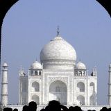Taj Mahal - Blick vom Eingangsgebäude, Foto: File Upload Bot