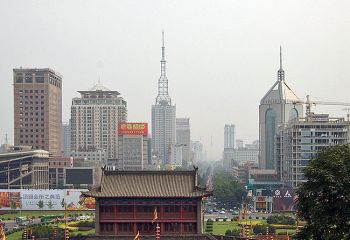 Xi'an Zentrum, Foto: Wikipedia.de, Waldteufel78