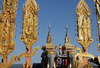 Thailand QU allg.Chiang Rai Golden Triangle