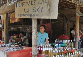 Luang Prabang Marktstand, Foto:©  Andreas Coreth