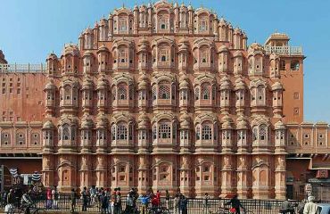 Palast der Winde (Hawa Mahal), Foto: Wikipedia, user:Sfu, Ma