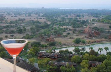 Bagan Blick vom Turm des Aureum Palace, Foto: © www.golfasie