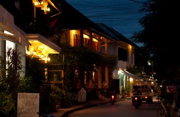 Luang Prabang bei Nacht, Foto: © S.Scherz