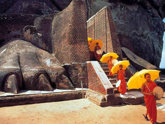 Sri Lanka, Sigiriya Lions Paw - Foto: Sri Lanka Tourism Prom