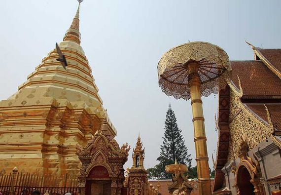 Chiang Mai Wat Pra Doi Suthep Foto: golfasien.de